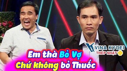 Quyền Linh Bó Tay Với Chàng U50 Thà Bỏ Vợ Chứ Không Bỏ Thuốc Lá Và Cà Phê | BMHH Tập 392