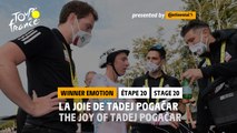 #TDF2020 - Étape 20 / Stage 20 - Winner's emotion