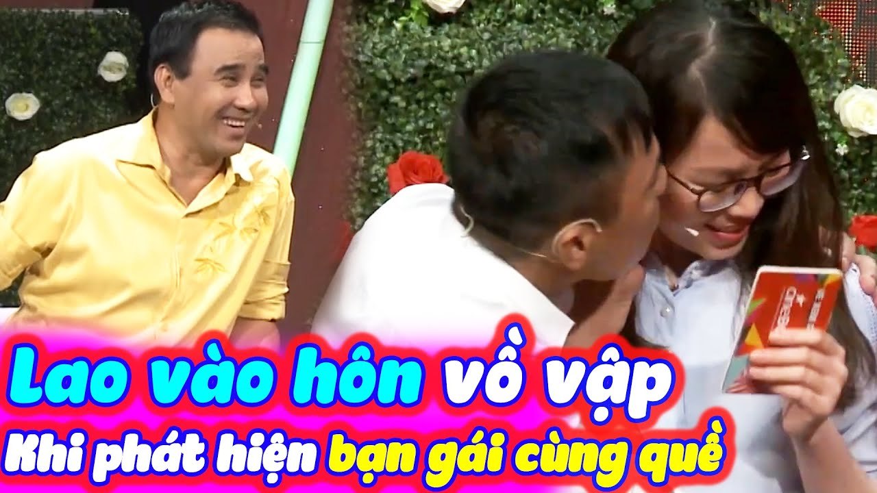Chàng Lao Vào Ôm Hôn Vồ Vập Khi Phát Hiện Bạn Gái Cùng Quê Khiến Quyền Linh Trầm Trồ | BMHH Tập 404