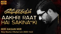 Aakhri Raat Hai Sakina Ki - Mir Hasan Mir Nohay 2020 - Noha 2020 - Shahadat e Bibi Sakina Noha 2020