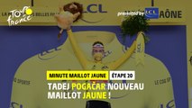 #TDF2020 - Étape 20 / Stage 20 - LCL Yellow Jersey Minute / Minute Maillot Jaune