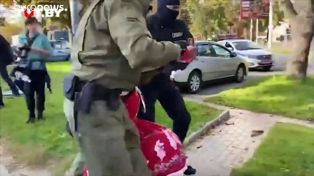 Belarus: More than 300 arrested at anti-government women's march in Minsk