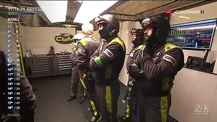 24H DU MANS : EN LAMBEAUX, LA BYKOLLES (LMP1) SE PREND LE RAIL APRÈS SON RETOUR EN PISTE