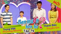 BẠN MUỐN HẸN HÒ tập 79 | Cô gái chưa một lần hôn được Cát Tường gợi ý hôn luôn bạn trai khỏi bấm nút