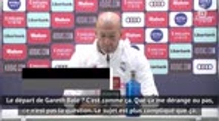 Transferts - Zidane : "Bale ? Je lui souhaite le meilleur"