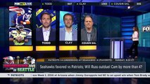 Cam Newton - As good as Cam Newton is, I'm taking Seahawks to win in Week 2 — Clay Travis _ NFL _ FOX BET LIVE