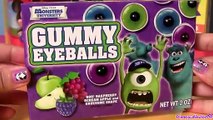 Gummy Eyeballs Monsters University Halloween Disney Pixar Monsters Inc. 2 Scare Candy