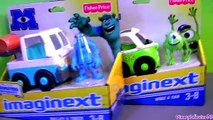 Imaginext Cars Mike   Sulley Monsters University Toys Disney Pixar Monsters Inc 2 by Disneycollector