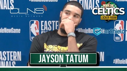 Jayson Tatum Postgame Interview | Hayward returns Celtics vs Heat | Game 3 Eastern Conference Finals