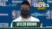 Jaylen Brown Postgame interview | Celtics vs Heat | Game 3 Eastern Conference Finals