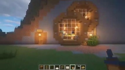 MOUNTAIN UNDERGROUND HOUSE | MINECRAFT | HOW TO MAKE | FUNTOSS GAMEPLAY