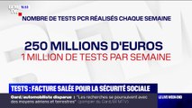 Tests PCR: une facture salée pour la sécurité sociale