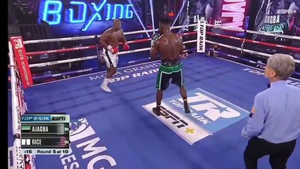 Efe Ajagba vs Jonathan Rice 2020-09-19
