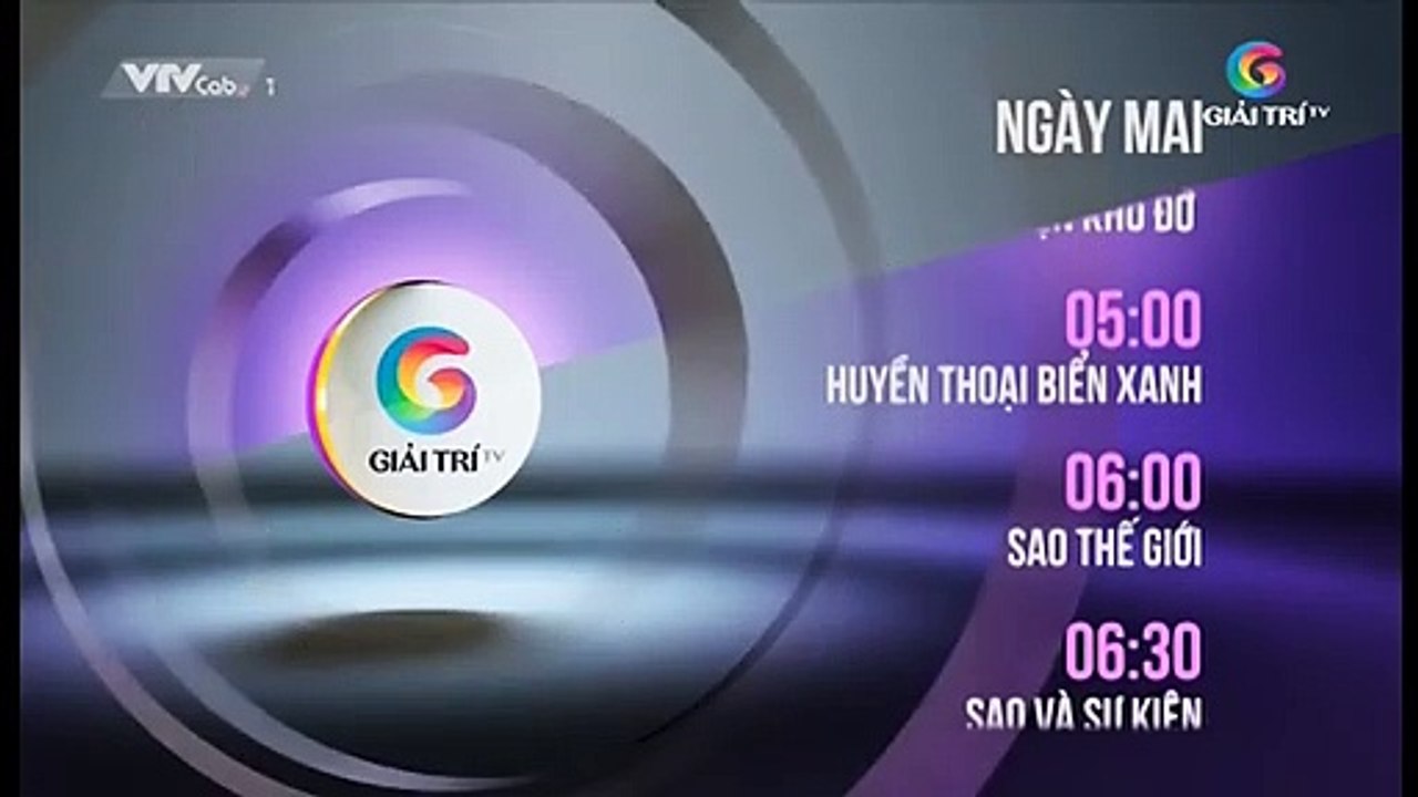 Truyền hình cáp Việt Nam | VTVCab1 (Giải Trí TV) - Hình hiệu GTCT Hôm nay (0.00 16-1-2018)