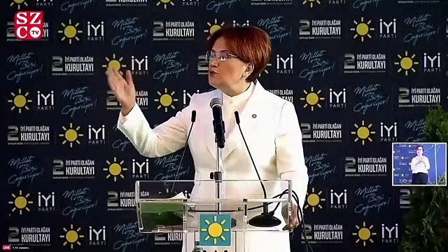 Meral Akşener’den Erdoğan’a sert sözler