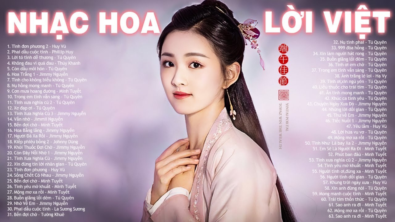 Tình Đơn Phương, Phai Dấu Cuộc Tình  Nhạc Hoa Lời Việt, Nhạc Trẻ Xưa 7X 8X 9X Nổi Tiếng Một Thời