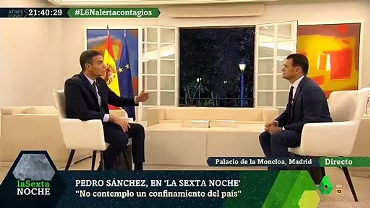 Pedro Sánchez: "El confinamiento no existió"