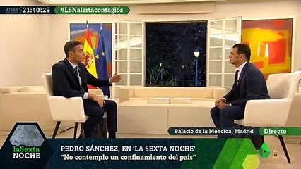 Pedro Sánchez: "El confinamiento no existió"