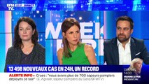 13 498 nouveaux cas en 24h, un record - 19/09