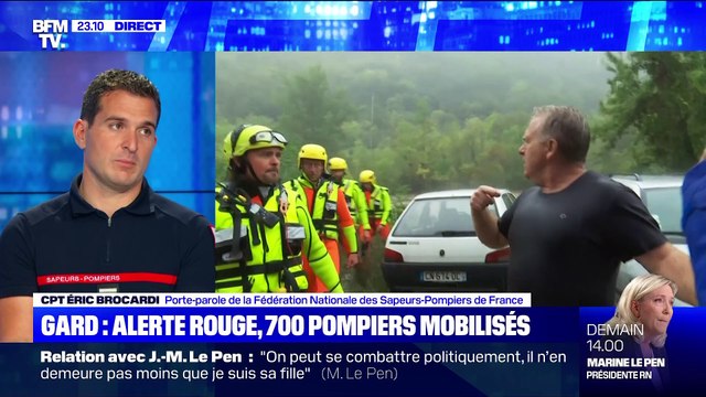 Gard: alerte rouge, 700 pompiers mobilisés - 19/09