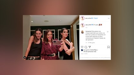 Paula Echevarría y Sara Carbonero pregonan su amistad con un plan de sábado noche