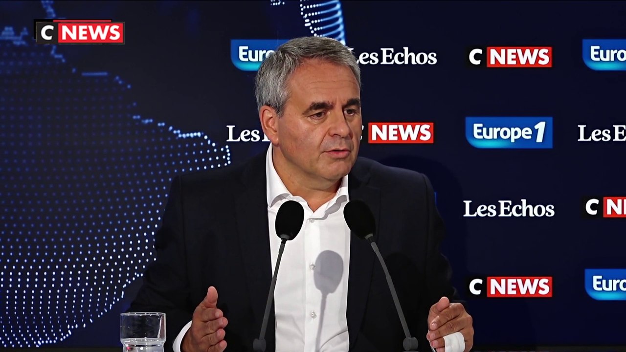 Xavier Bertrand, président des Hauts-de-France,...