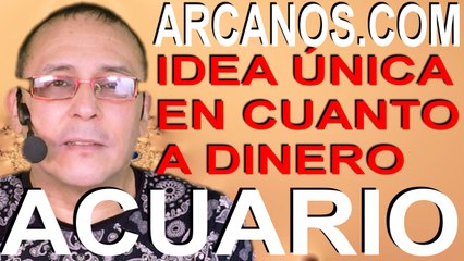 ACUARIO, IDEA ÚNICA EN CUANTO A DINERO - Horóscopo ARCANOS.COM 20 al 26 septiembre 2020 - Semana 39