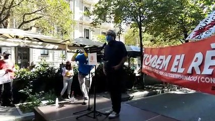 Intervenció d'Antonio Baños a l'acte de la Plataforma 3 d'octubre