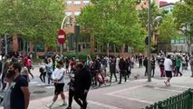 Manifestaciones en Madrid contra los confinamientos selectivos de Ayuso