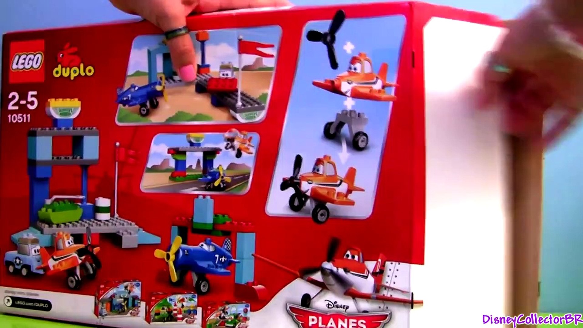 LEGO Duplo Planes Skipper Flight School 10511 Disney Airplanes Dusty Sparky  World Above Cars - video Dailymotion