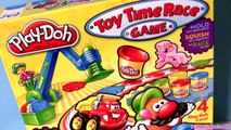 Play Doh Toy Time Race Game Playset Chuck & Friends Chuck the Talking Truck Pinkie Pie Play Dough