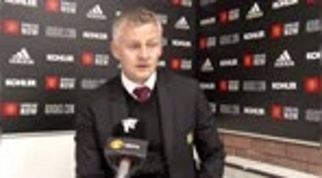 2e j. - Solskjaer: Nous sommes encore à court de forme