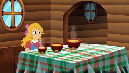 جولديلوكس و الثلاث دببة - قصص للأطفال - قصة قبل النوم للأطفال - رسوم متحركة