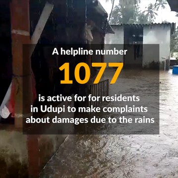 Heavy rains cause floods in Udupi, NDRF joins rescue operations