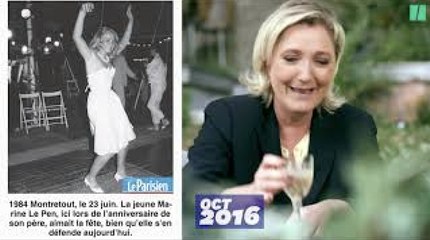 Night-clubbeuse? Marine Le Pen ne se cache plus derrière sa sœur aînée -  Vidéo Dailymotion