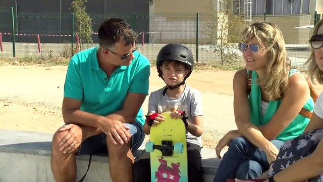 La démo des pros au skate parc de Vitrolles