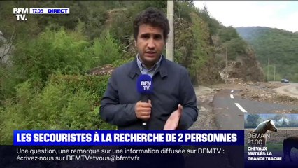 Les secouristes toujours à la recherche de deux personnes dans le Gard