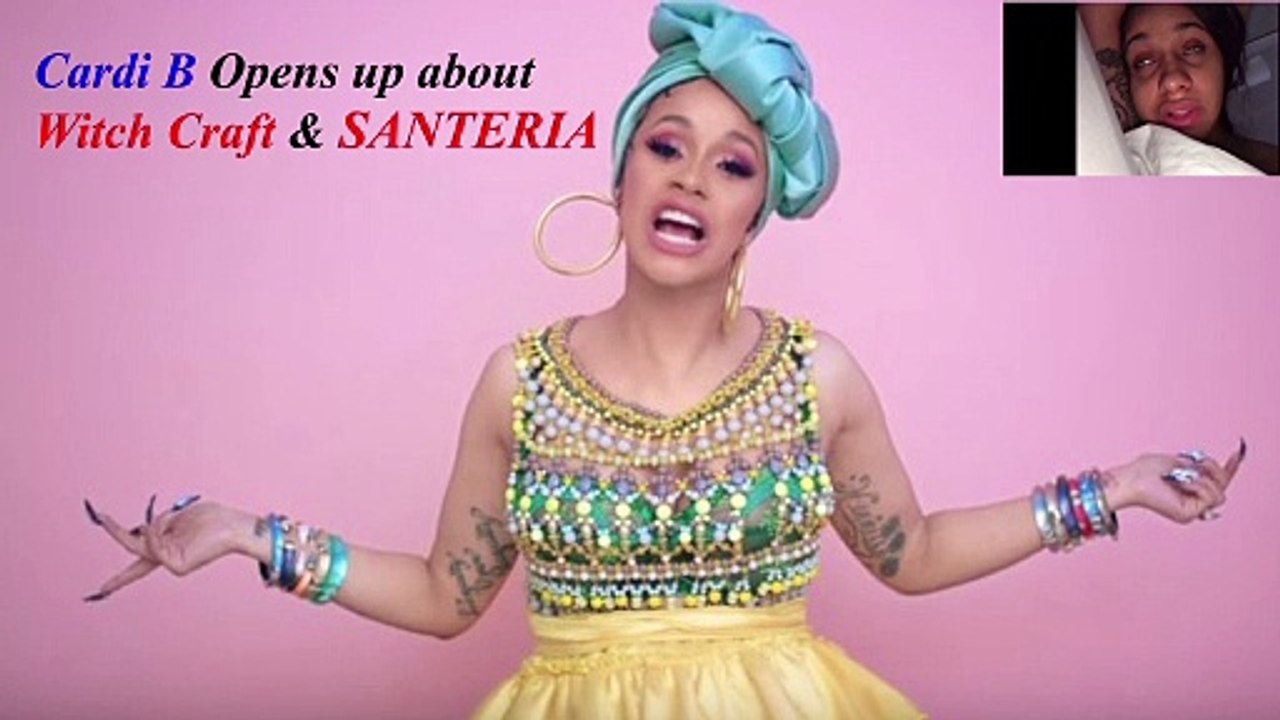 Cardi B opens up about practicing Witch Craft SANTERIA