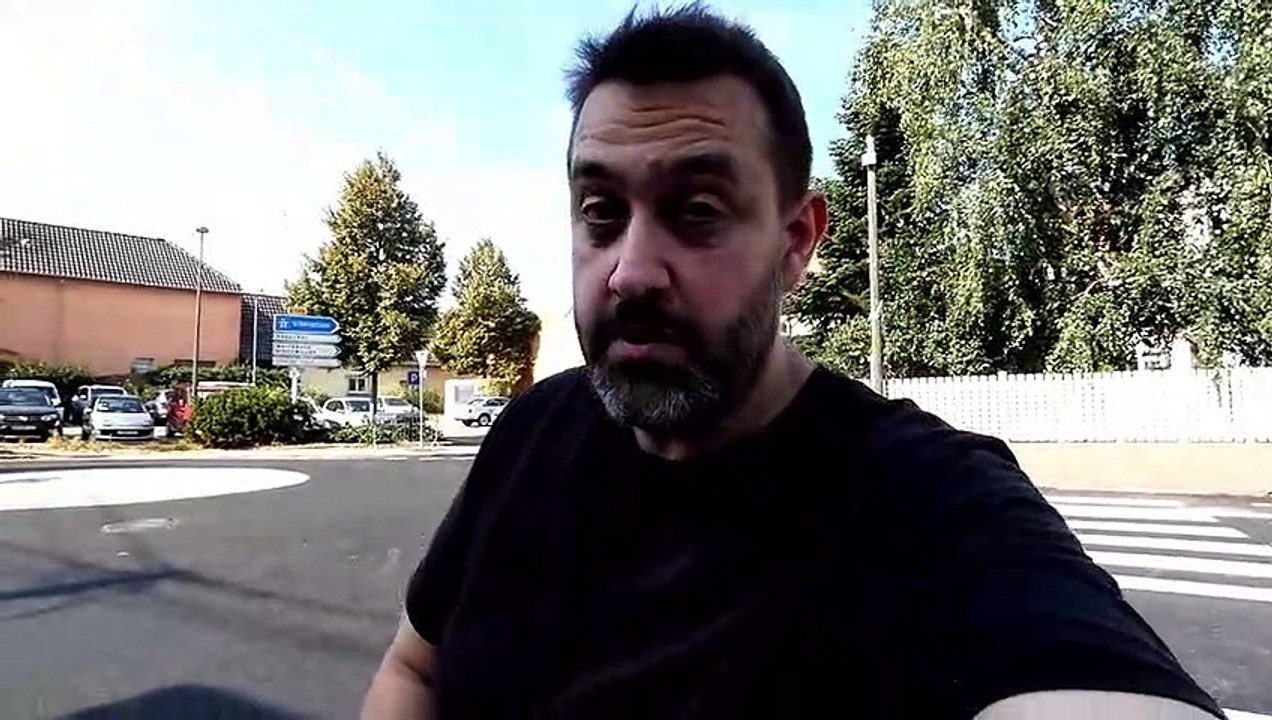 Brumath en Alsace et ses petites lumières bleues de sécurité