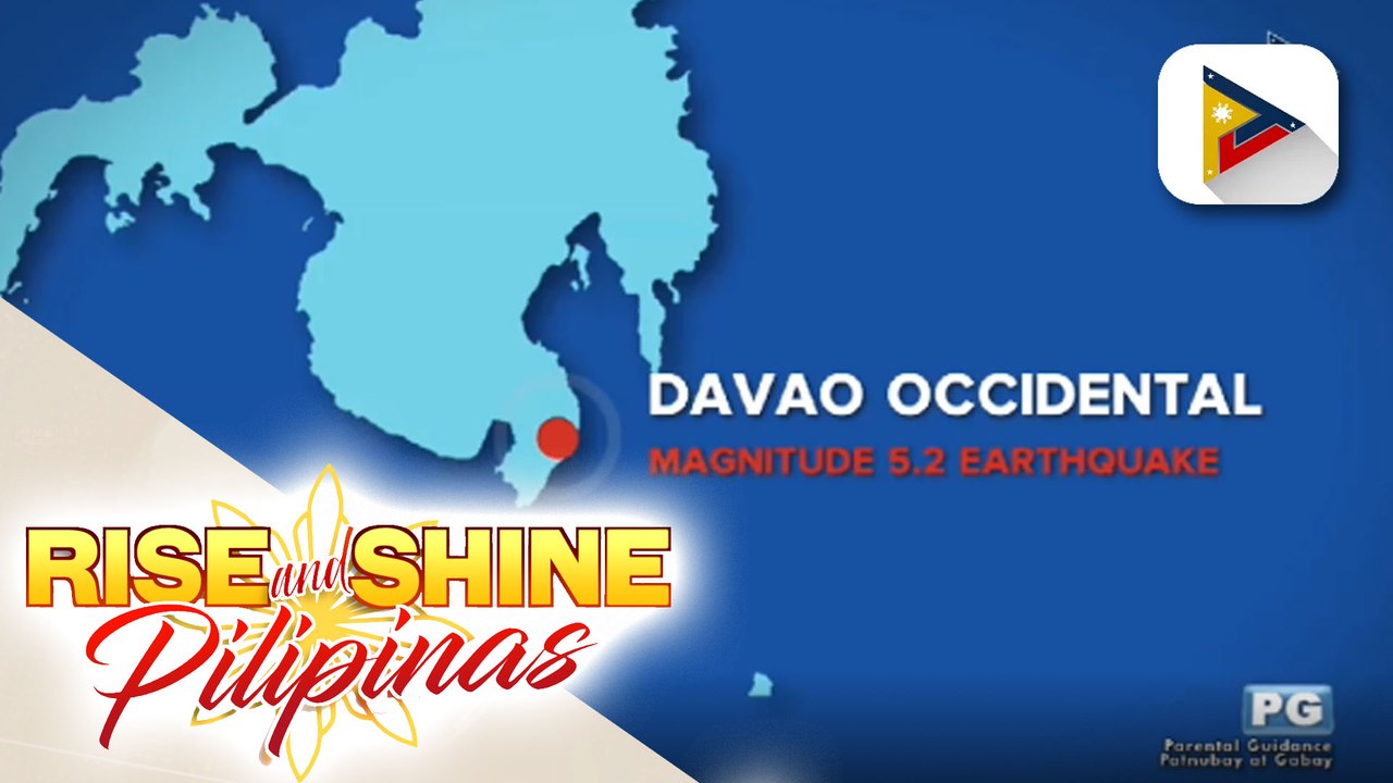 Davao Occidental, niyanig ng magnitude 5.2 na lindol