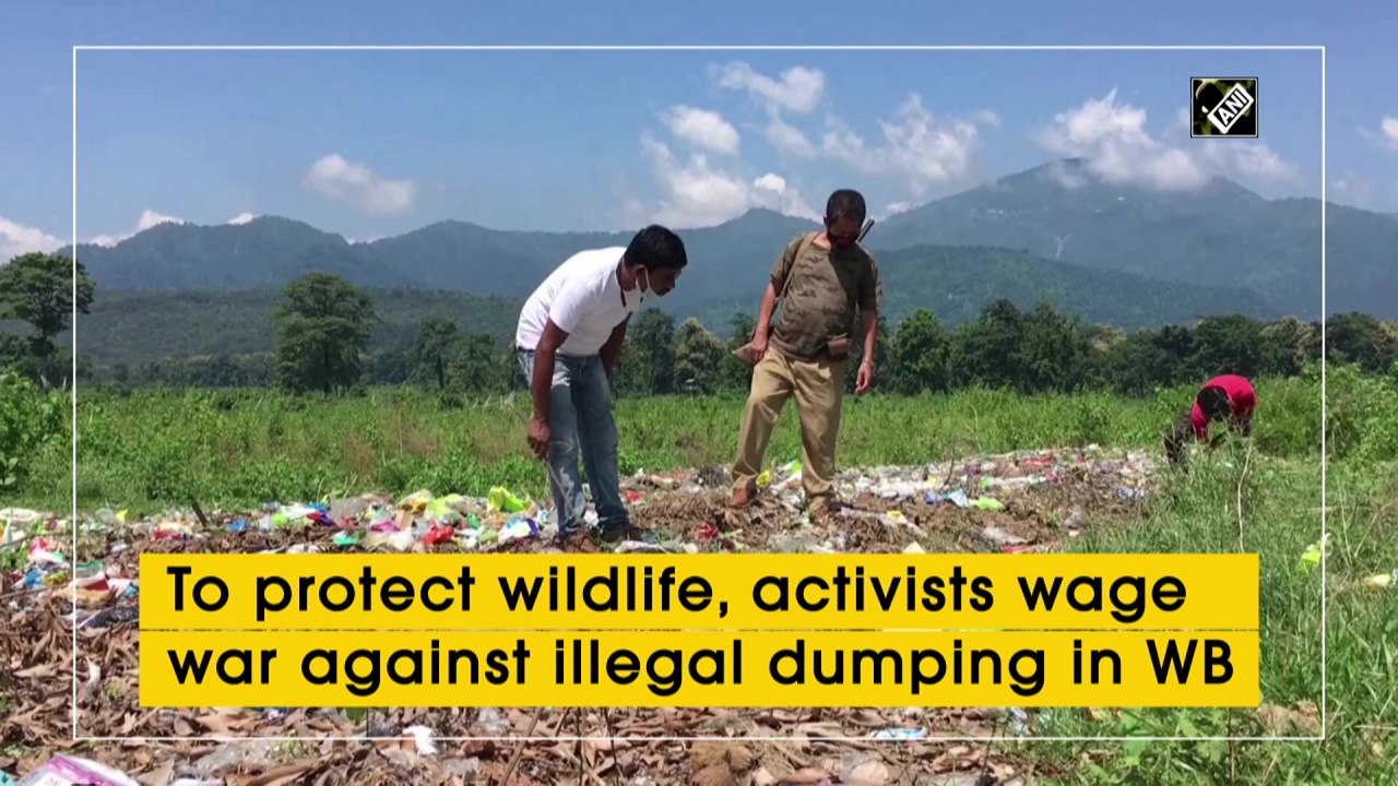 To protect wildlife, activists wage war against illegal dumping in West Bengal
