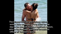 Jordana Brewster Makes Out With New Boyfriend Mason Mortif at the Beach