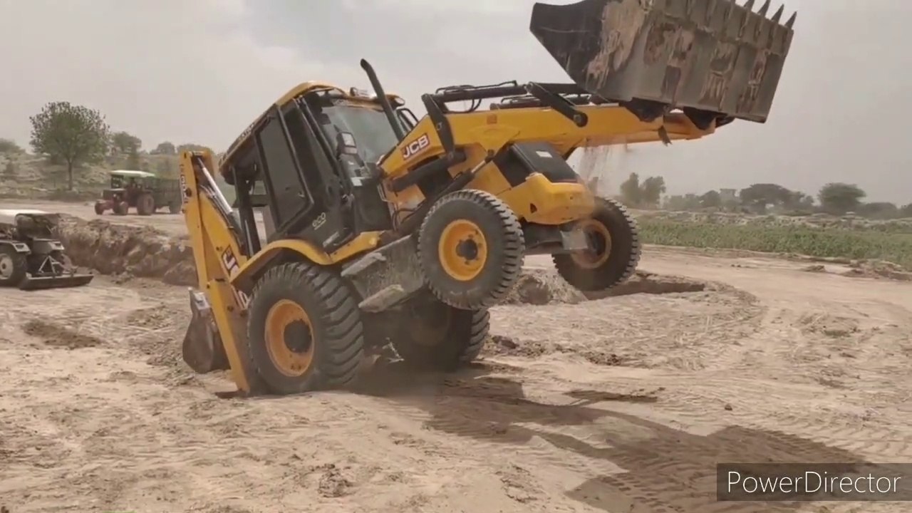jcb stunts