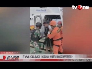3 Kru Helikopter yang Sempat Hilang Berhasil Dievakuasi
