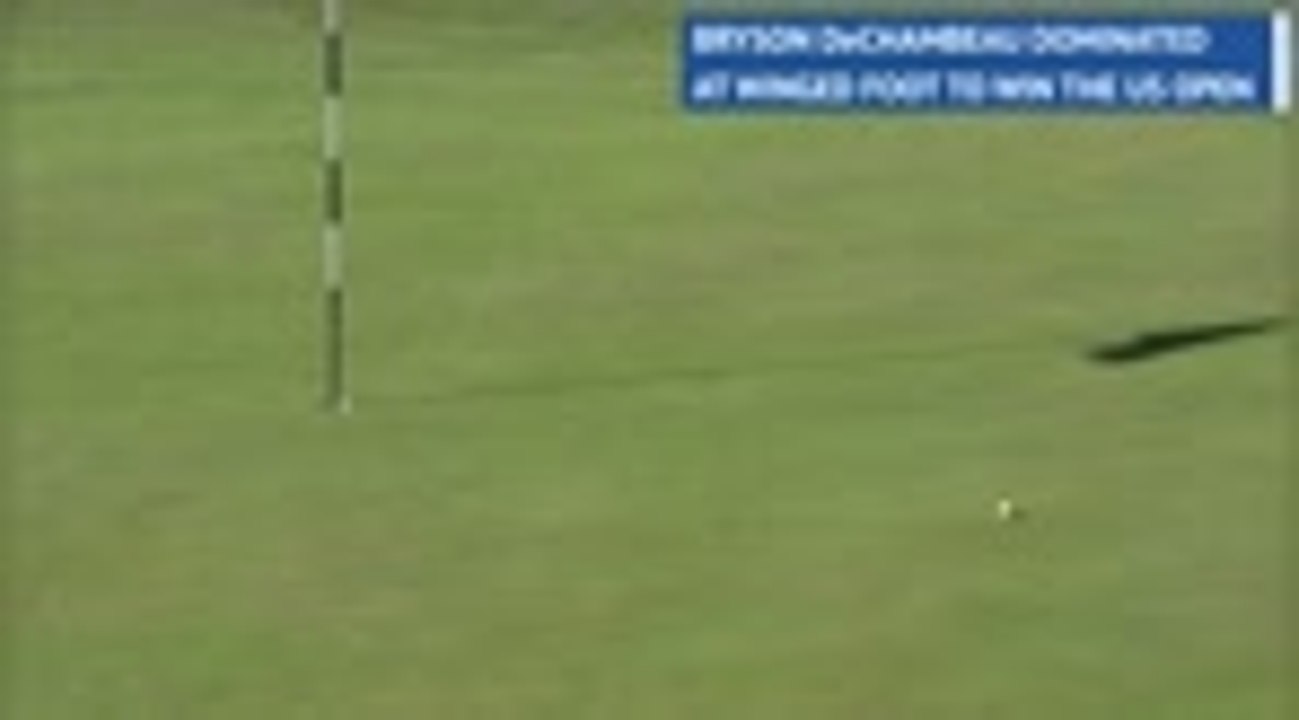 DeChambeau dominates to claim US Open