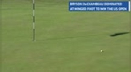 DeChambeau dominates to claim US Open