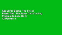 About For Books  The Sweet Potato Diet: The Super Carb-Cycling Program to Lose Up to 12 Pounds in