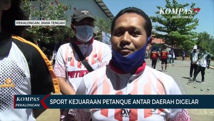 Kejuaraan Olah Raga Petanque Antar Daerah Digelar