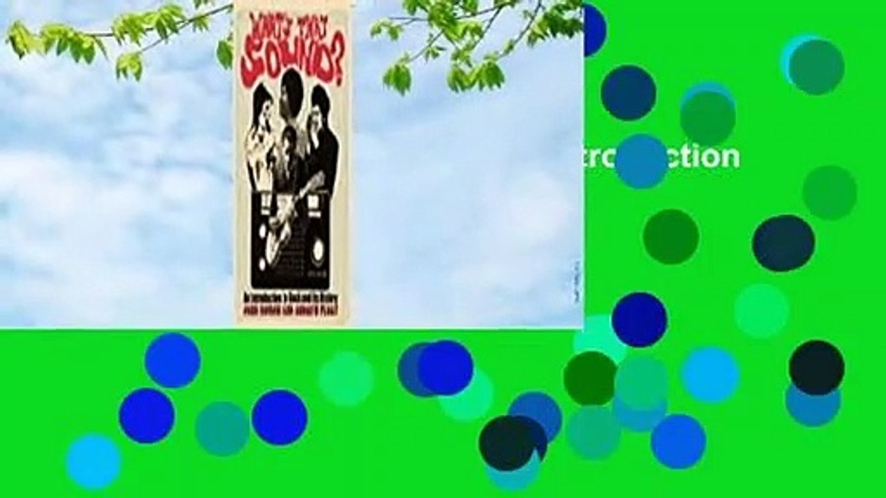 [Read] What's That Sound?: An Introduction to Rock and Its History  Review