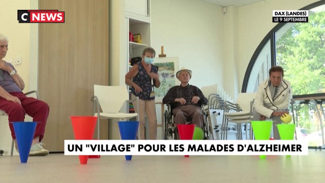 A Dax, un village pour les personnes atteintes de la maladie d'Alzheimer